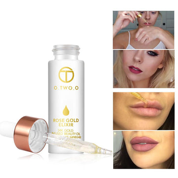 24k Rose Gold Elixir Skin Make Up Face Oil