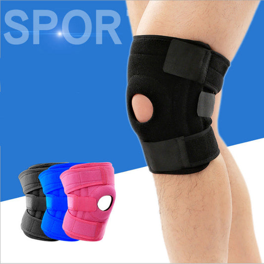 Sports mountaineering knee pad