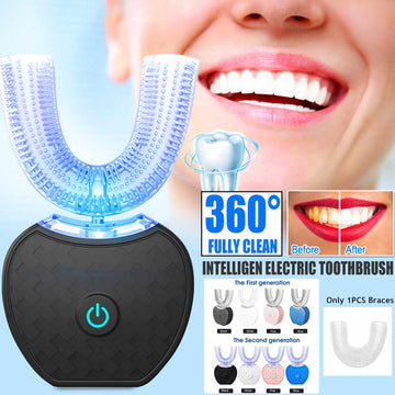 360 Degrees U Type Intelligent Electric Toothbrush