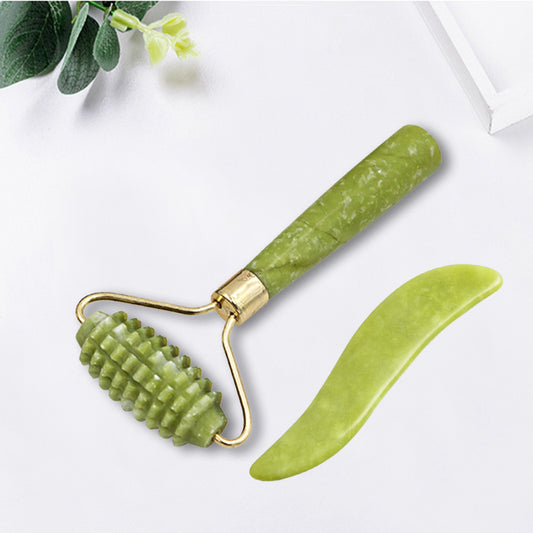 Natural Jade Gua Sha Scraping Massager