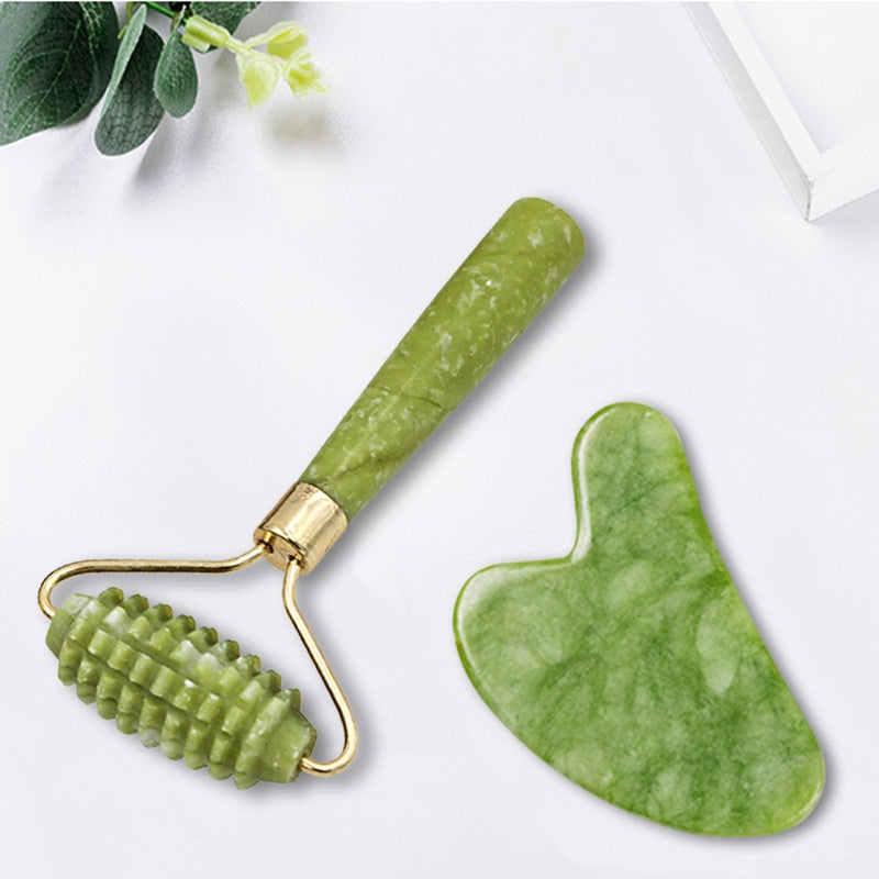 Natural Jade Gua Sha Scraping Massager