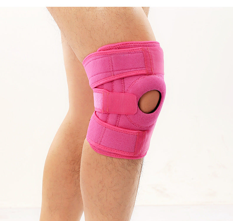 Sports mountaineering knee pad